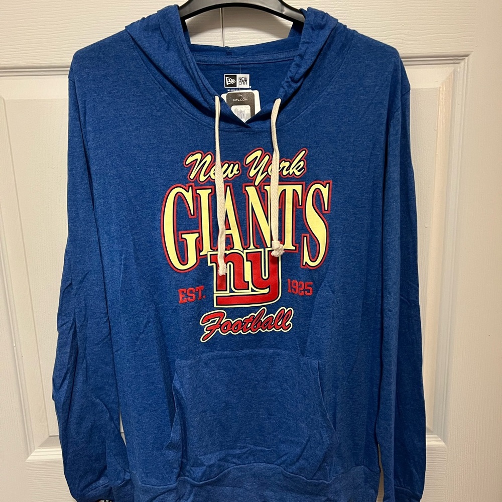 New Era Women’s Royal Blue Giants Hoodie NFL | Size XL